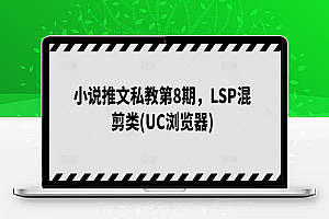 小说推文私教第8期，LSP混剪类(UC浏览器)